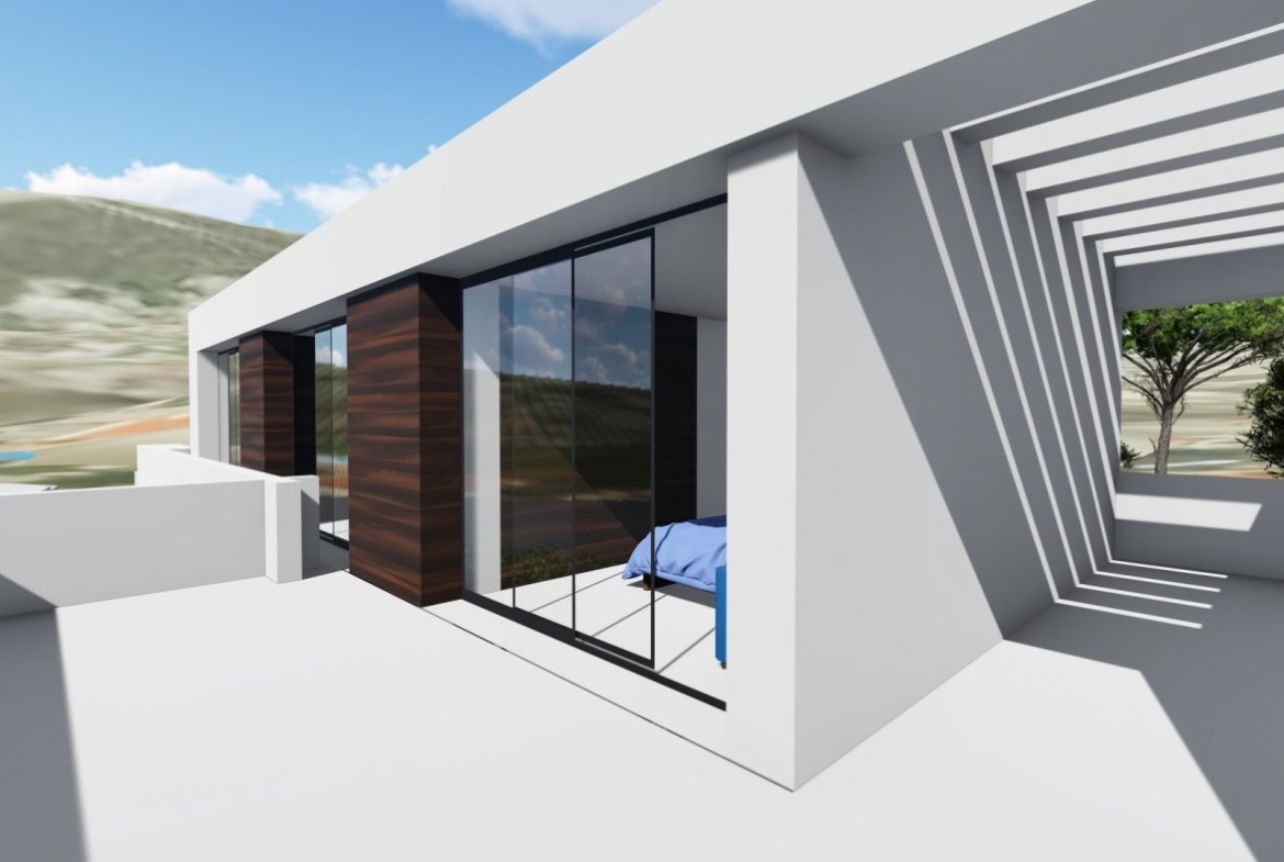 Villa de diseño contemporáneo en zona Canuta Baja de Calpe