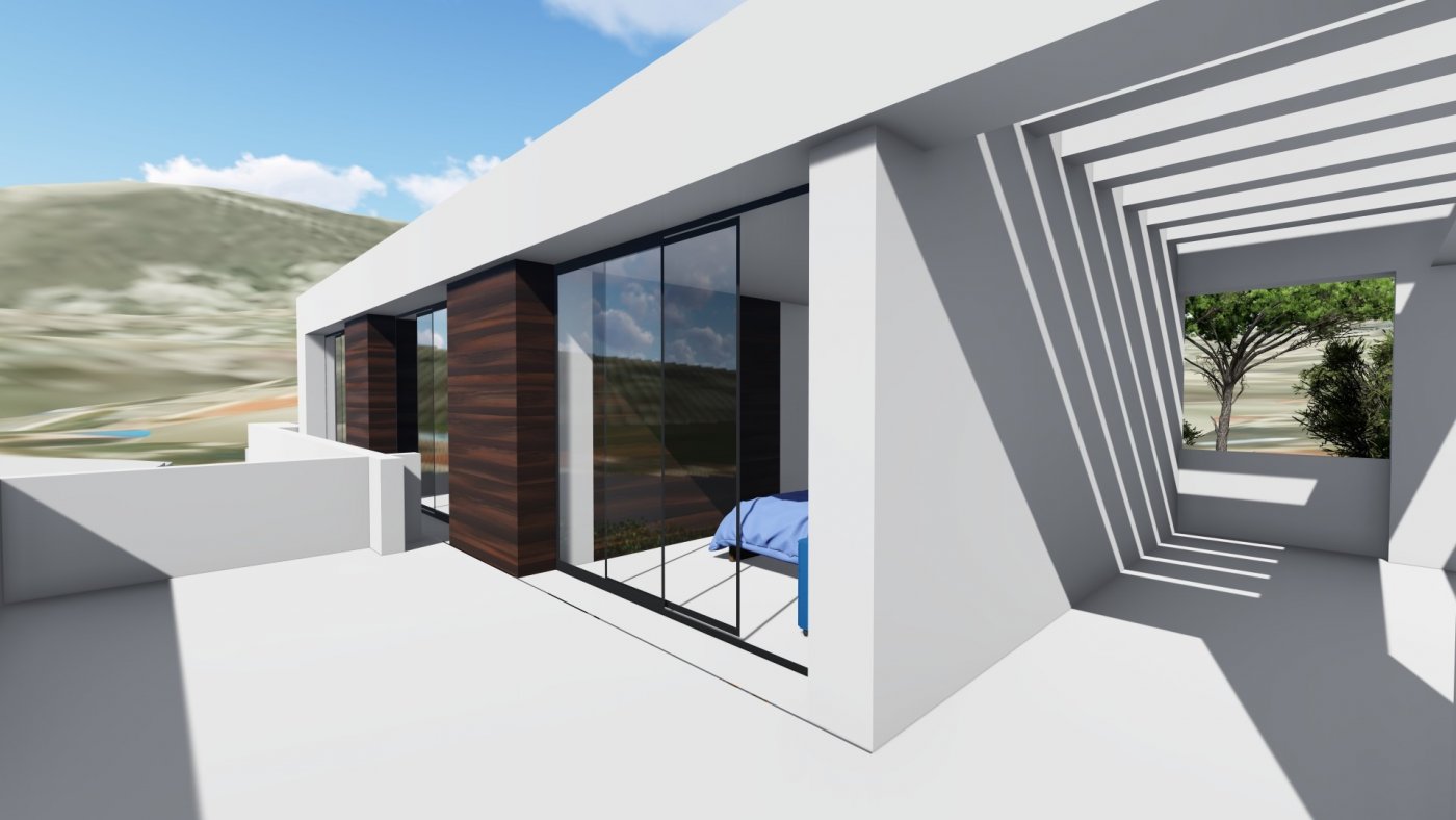 Villa de diseño contemporáneo en zona Canuta Baja de Calpe