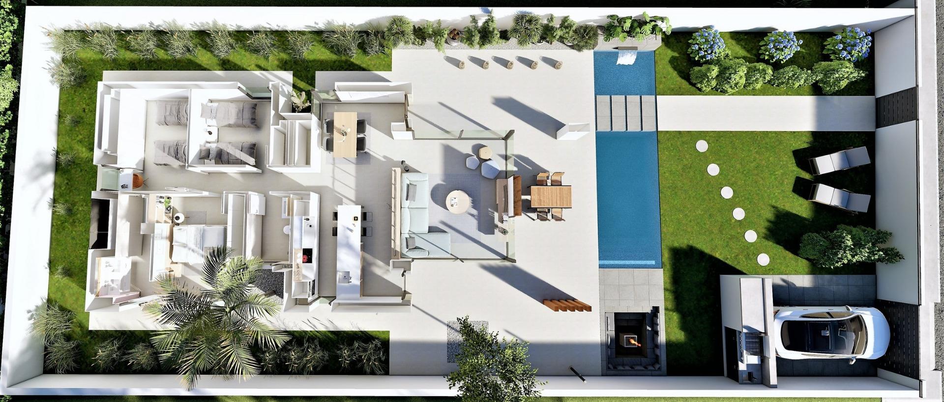 2-15-50 NEW BUILD VILLAS IN SAN FULGENCIO