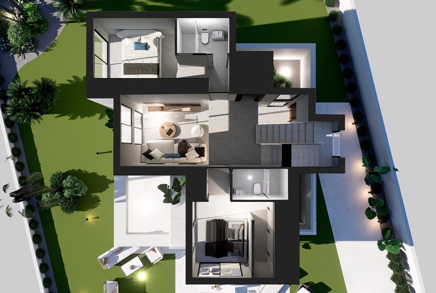 2-15-70 New luxury villas with private pool in Balcón de Finestrat