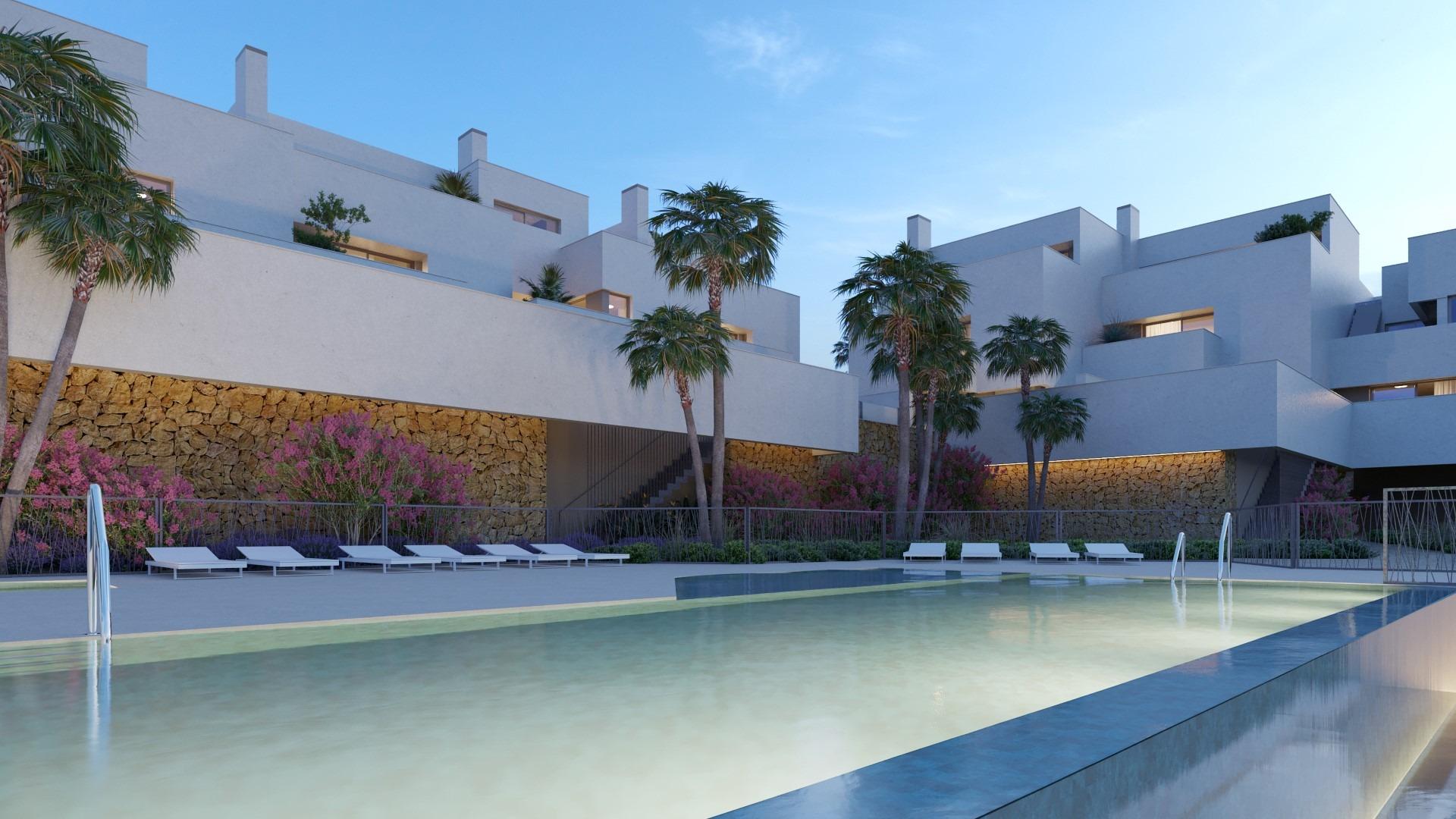 2-16-48 New luxury semi-detached homes with exclusive design with private pool