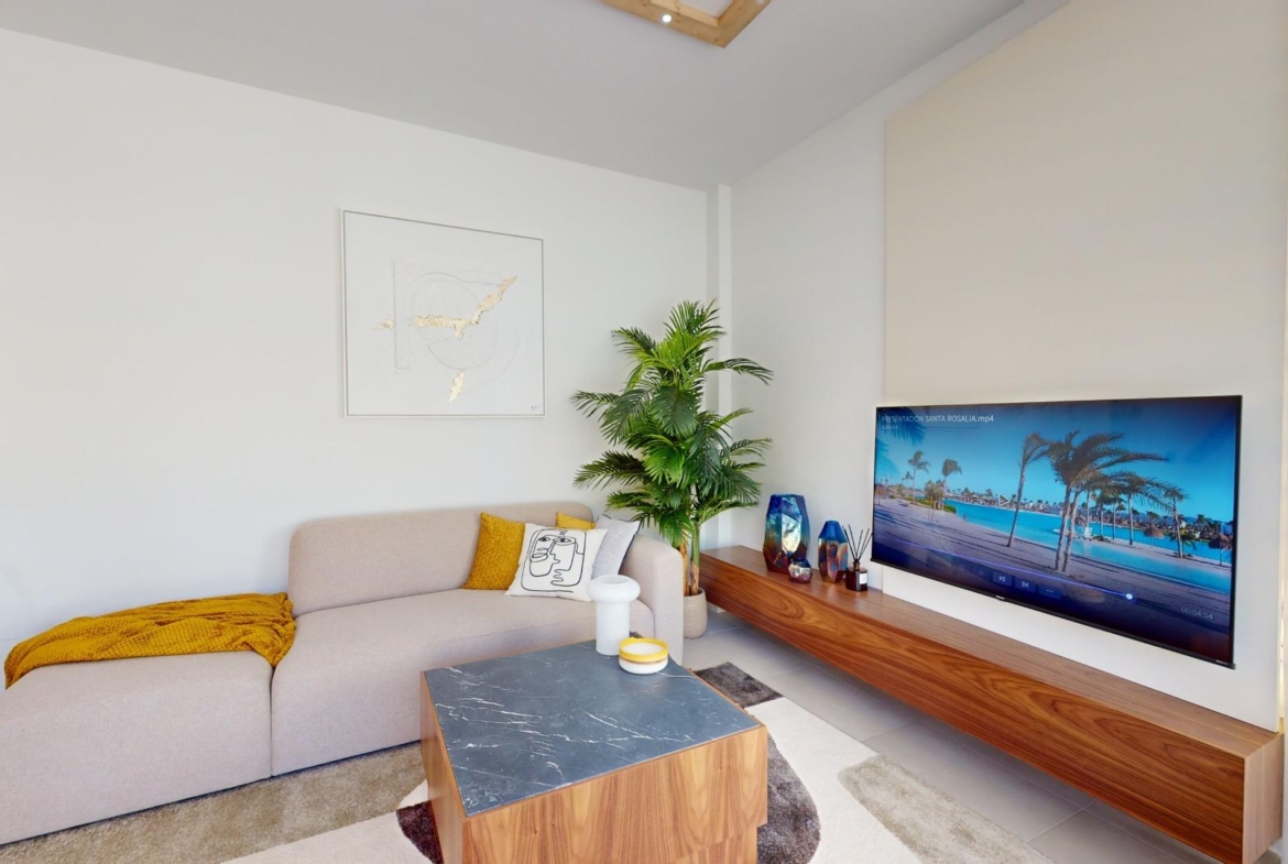 Detached modern villas placed in Roda Golf, Murcia