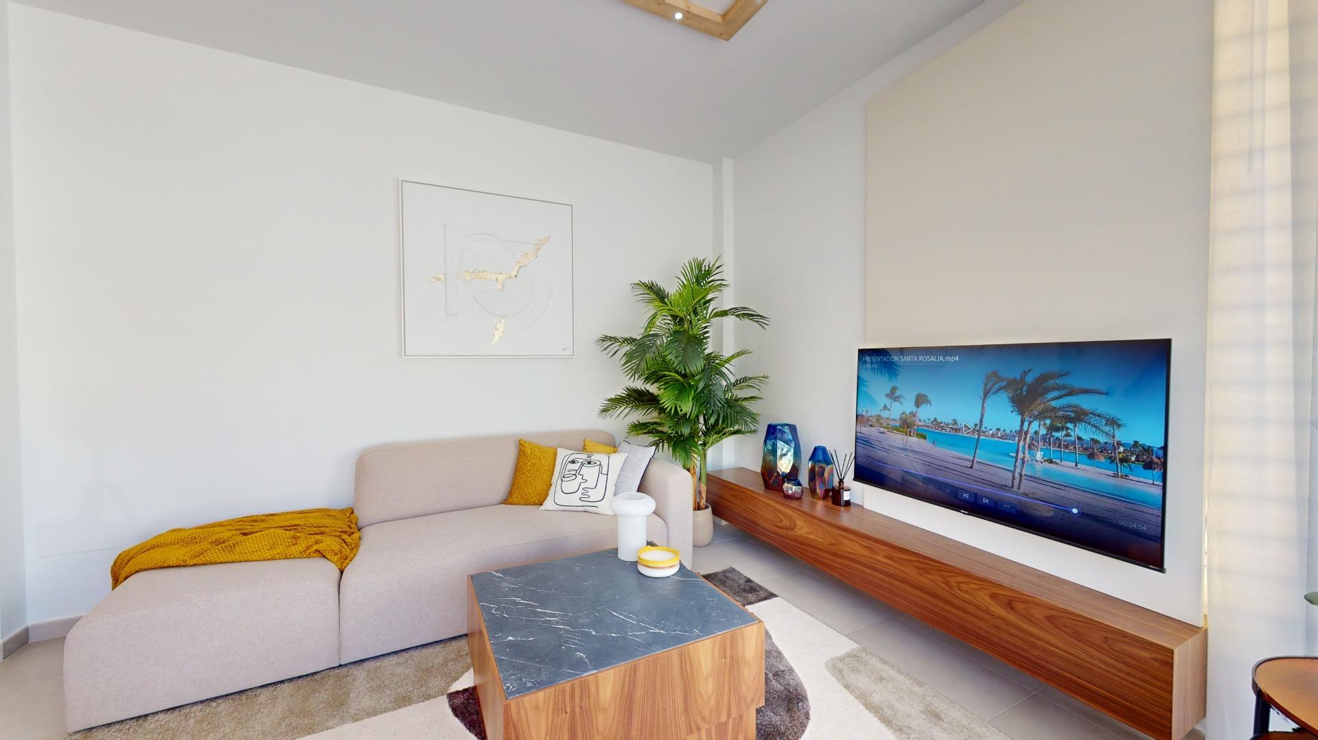 2-16-54 Detached modern villas placed in Roda Golf, Murcia