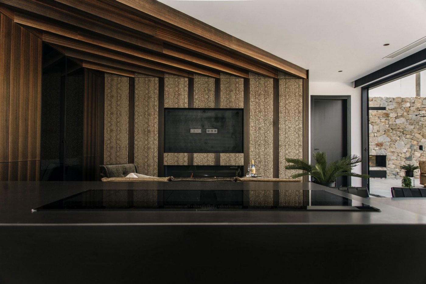 Design villa met een totale oppervlakte van 250 vierkante meter met uitzicht op Guardamar en de zee.