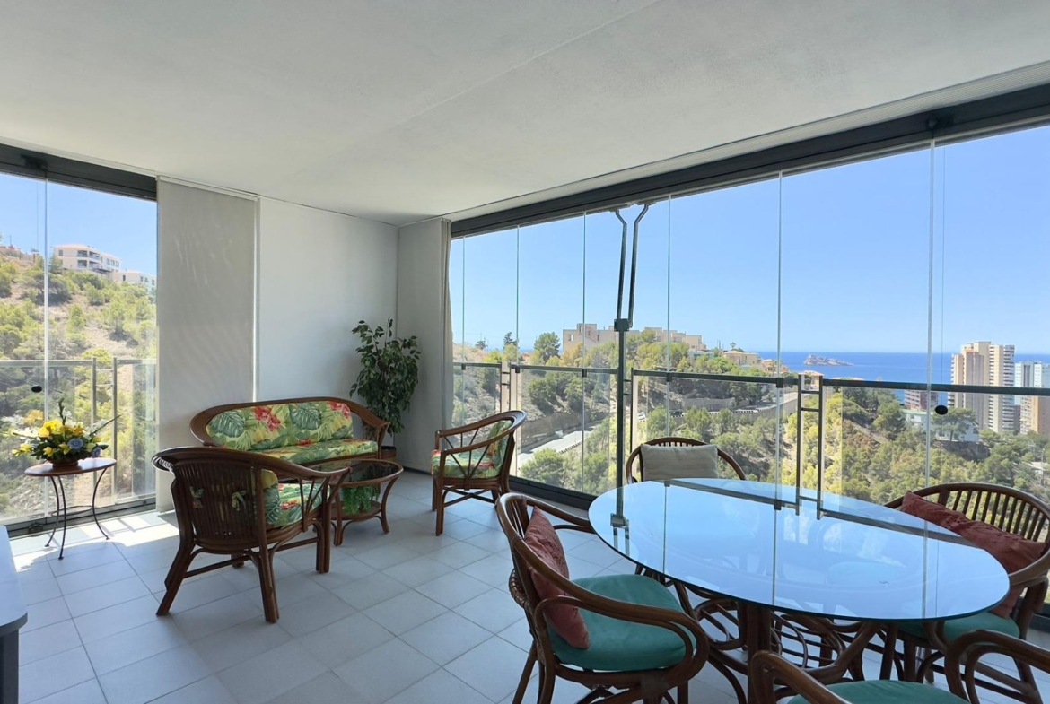 Apartamento con vistas al mar con Licencia Turística en Benidorm