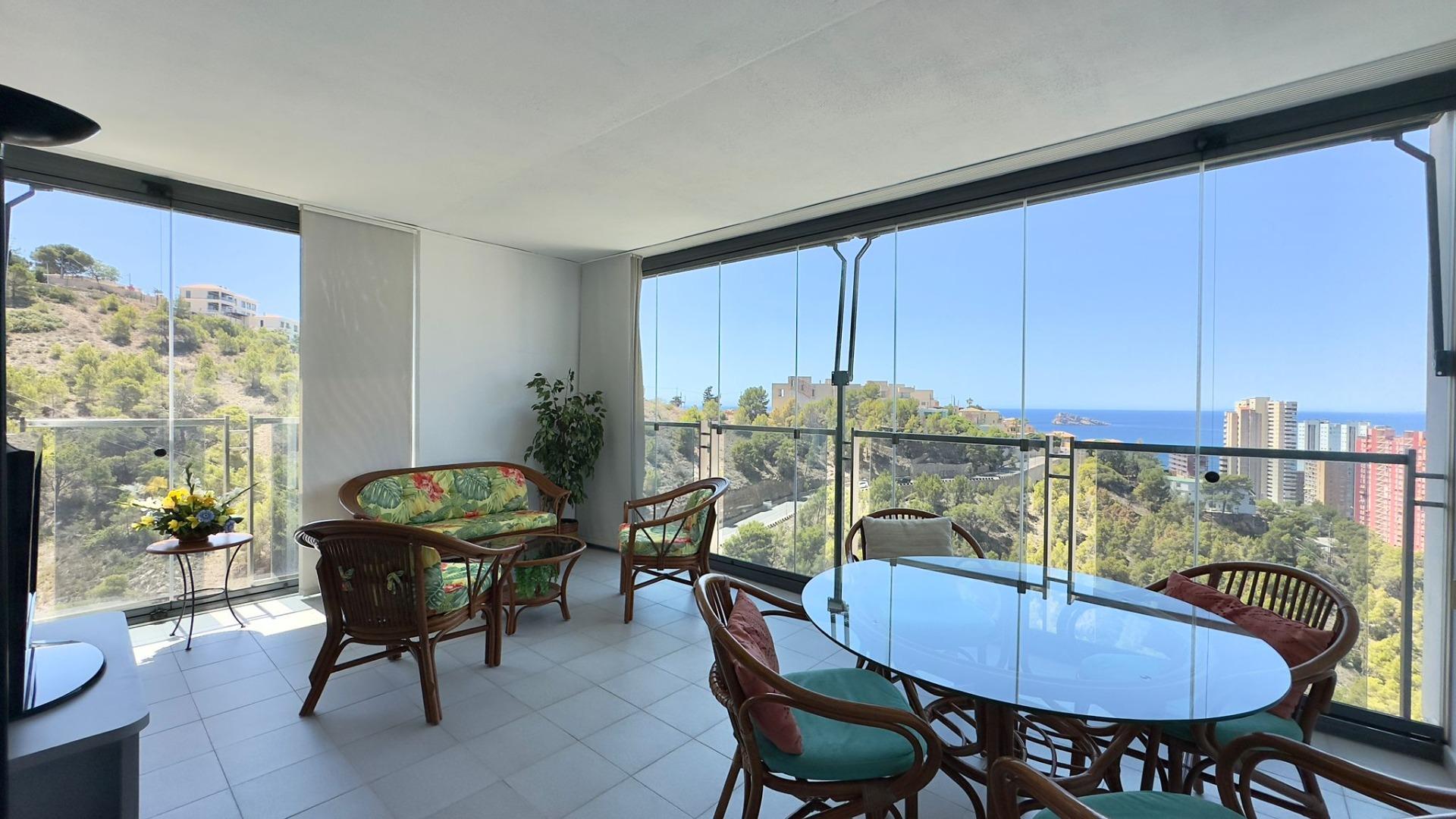 Apartamento con vistas al mar con Licencia Turística en Benidorm