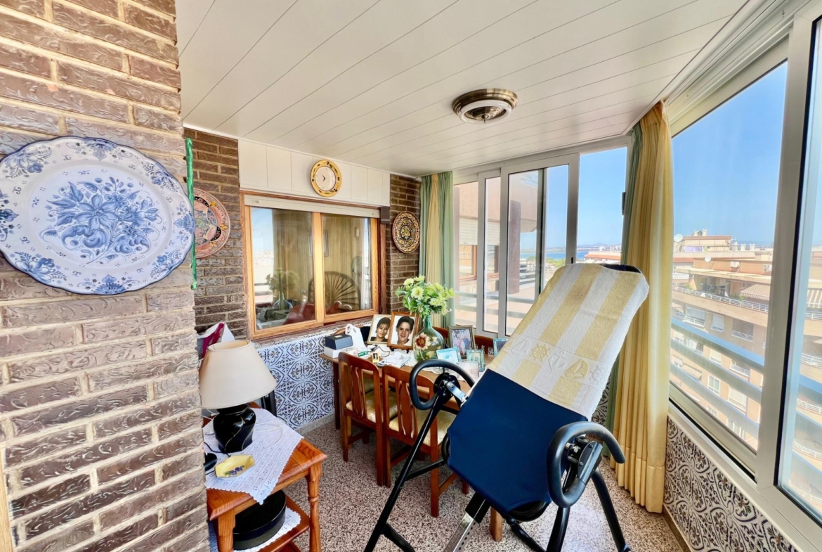 ESPACIOSO APARTAMENTO DE 3 HABITACIONES + PARKING + TRASTERO EN PLANTA 7 CON VISTAS AL MA