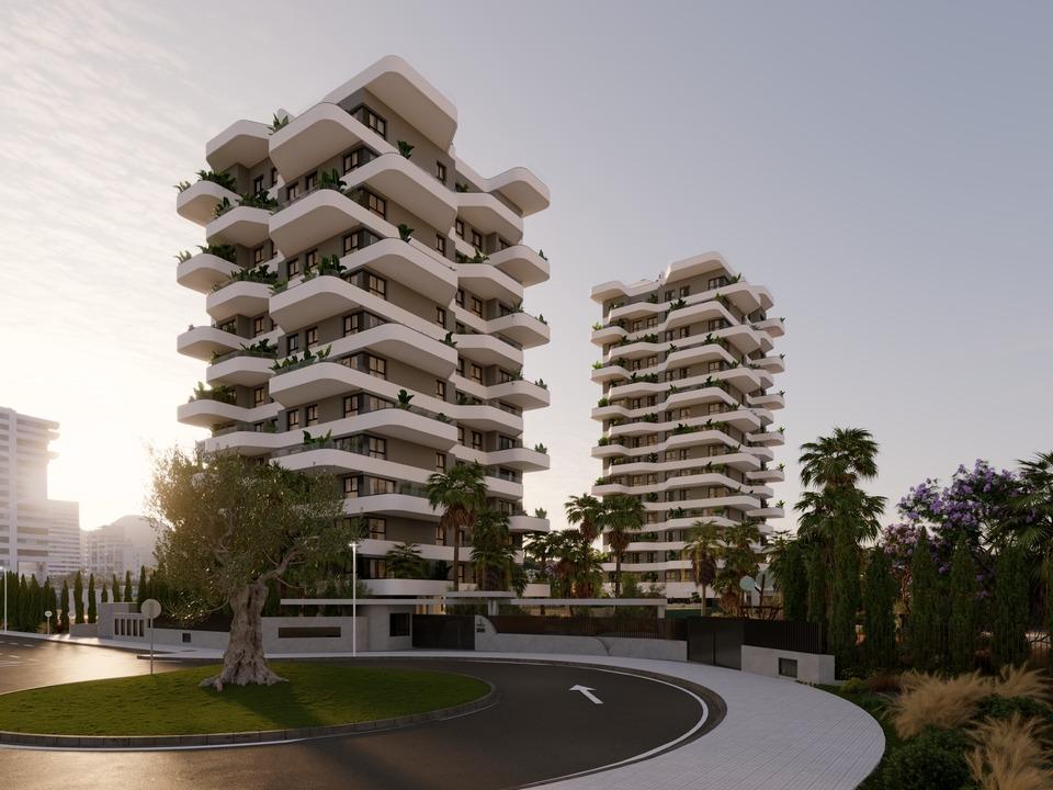 Salinas Towers Calpe: Een uitkijkpunt over de Middellandse Zee