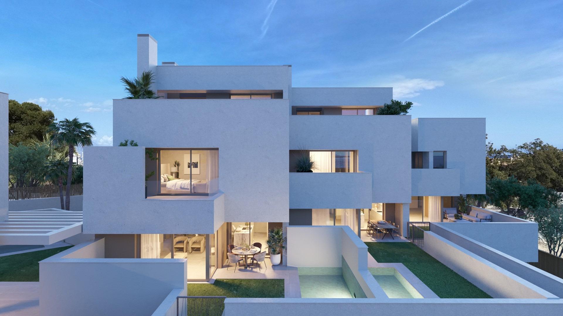 2-17-43 New luxury semi-detached homes with exclusive design with private pool