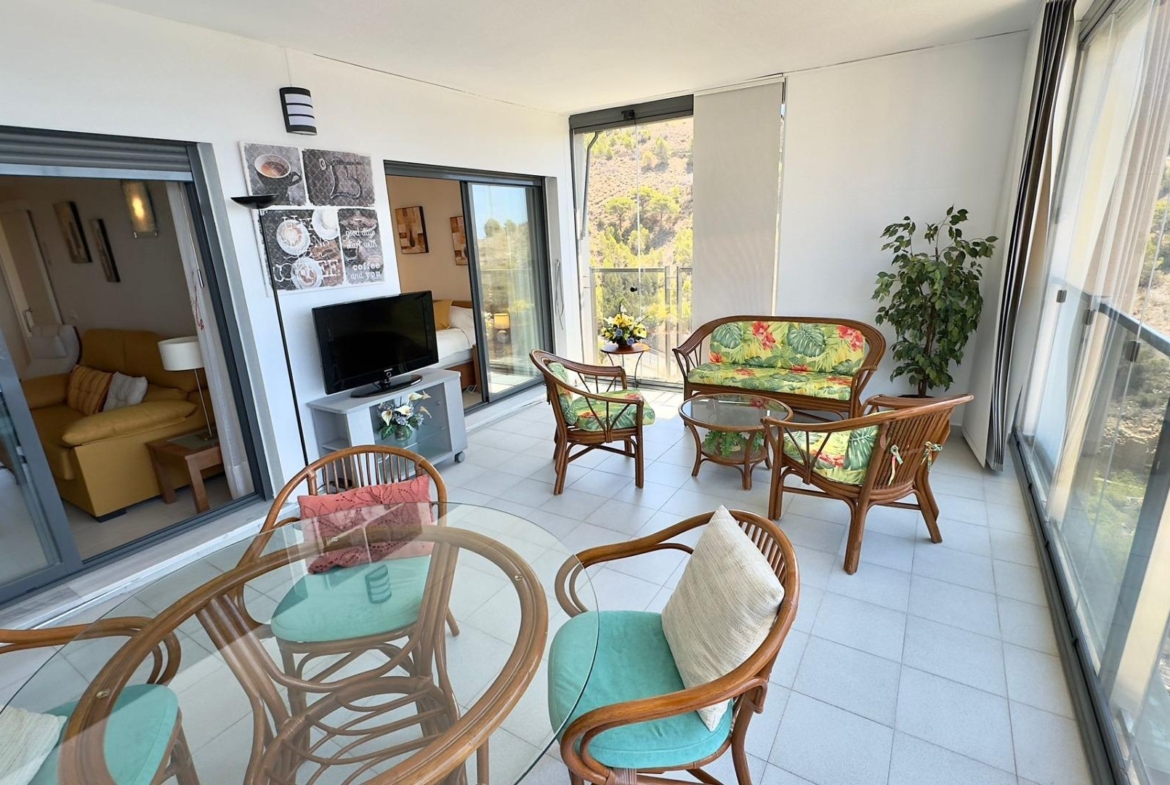 Apartamento con vistas al mar con Licencia Turística en Benidorm