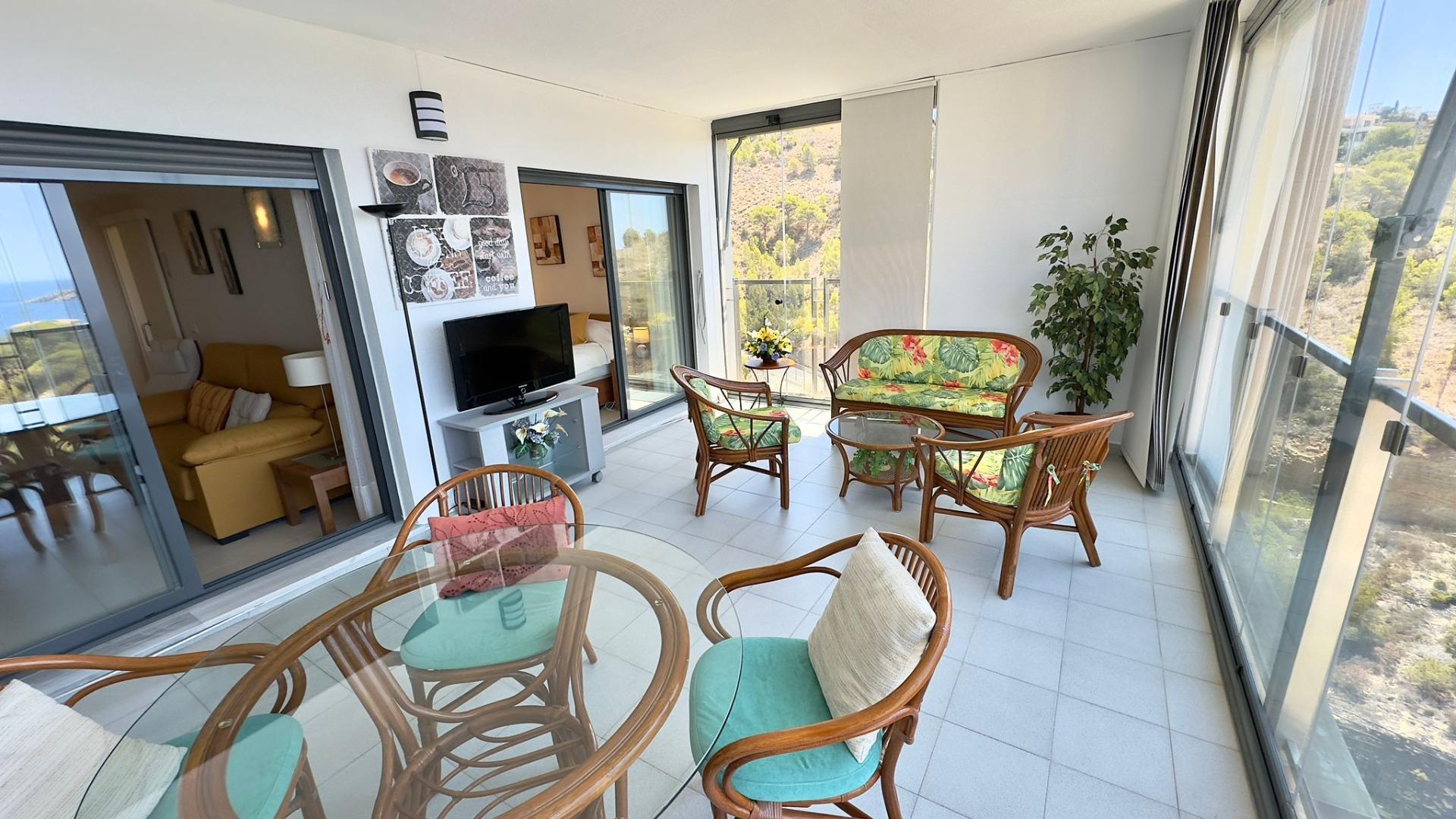 Apartamento con vistas al mar con Licencia Turística en Benidorm
