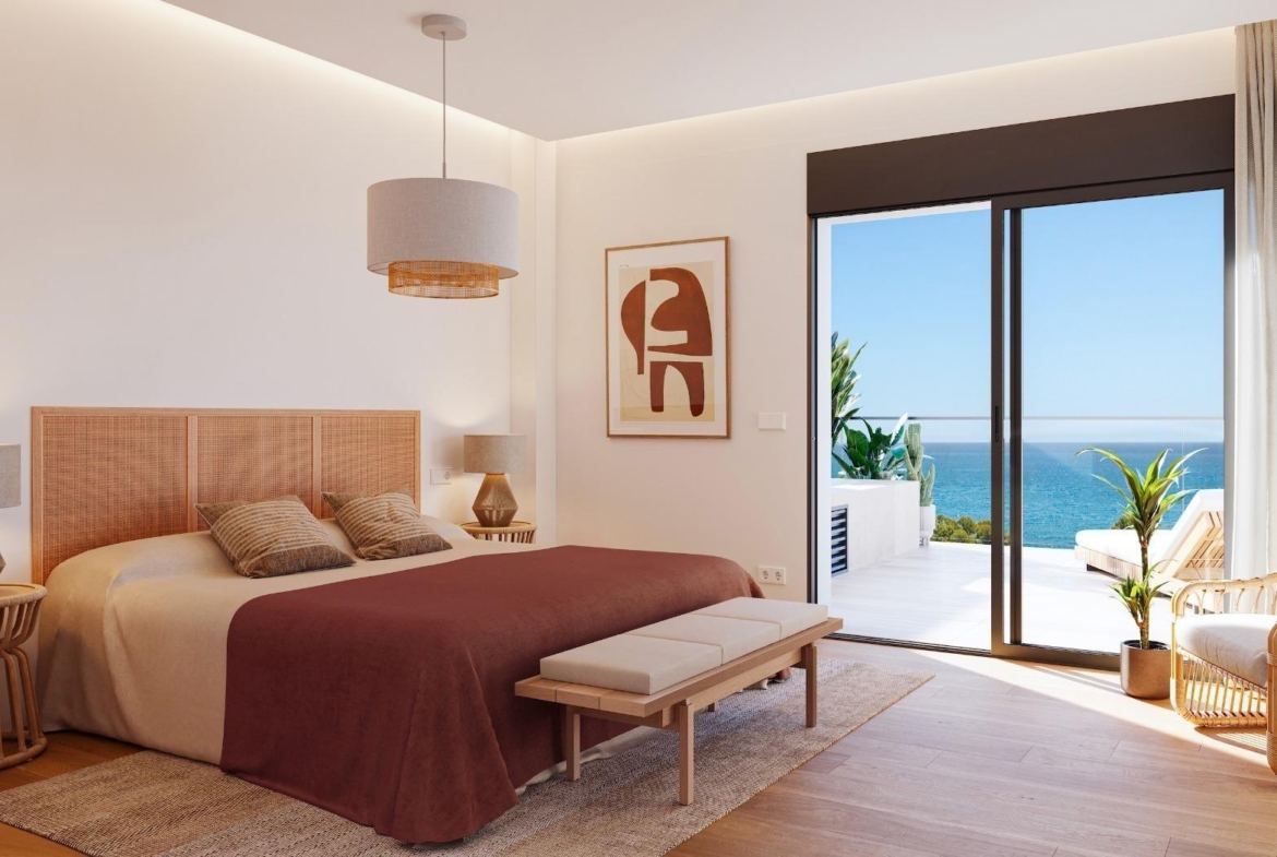 ALBA – Newly built homes on the seafront
