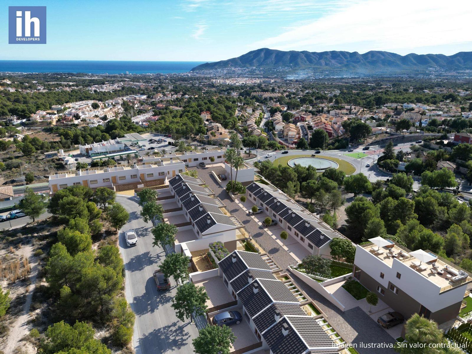 Fase 2: Nieuwe mediterrane huizen in La Nucía