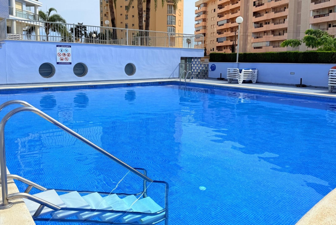 Magnificent apartment with sea views just one minute from the beach in Playa de la Fossa, Calpe