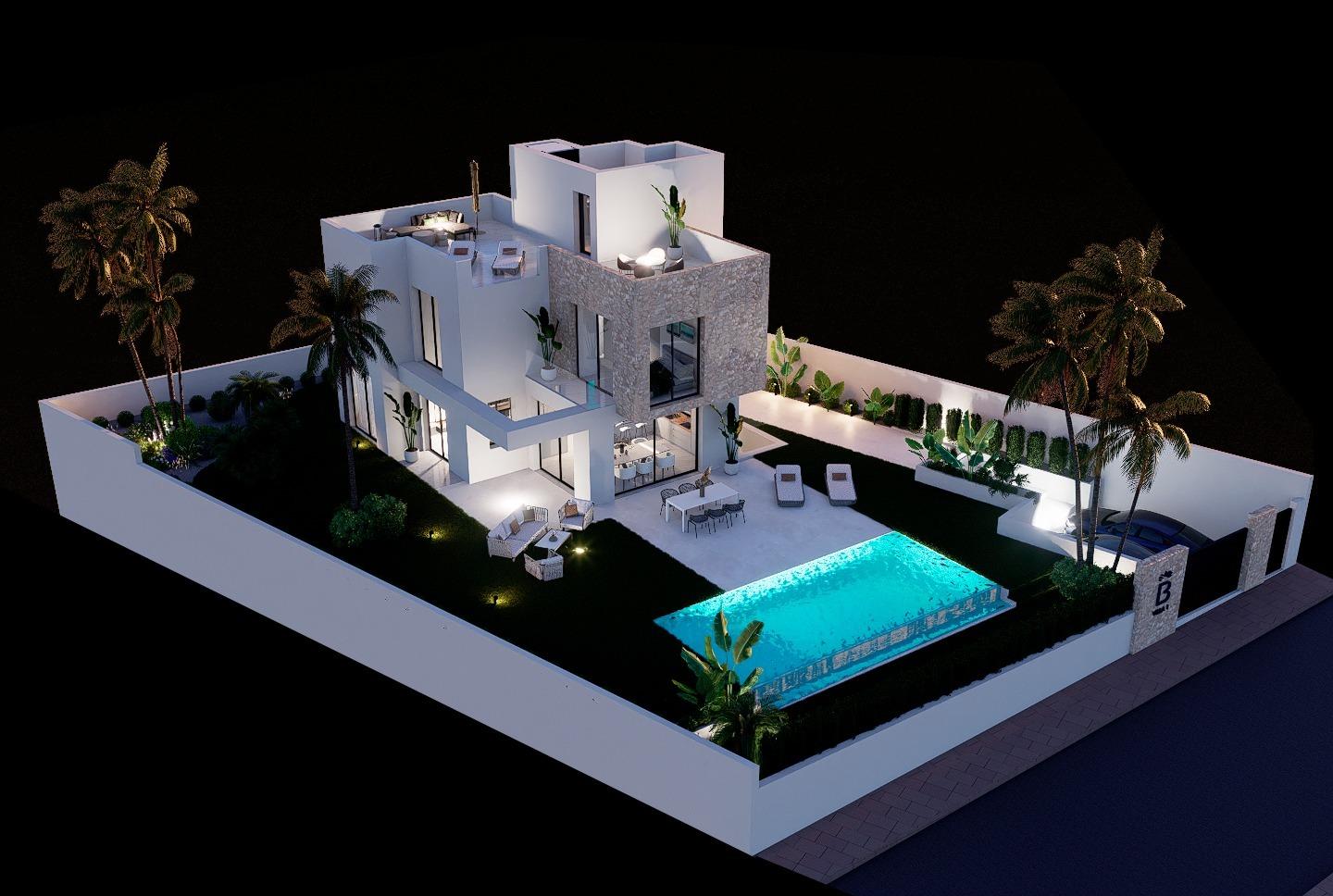 2-18-54 New luxury villas with private pool in Balcón de Finestrat