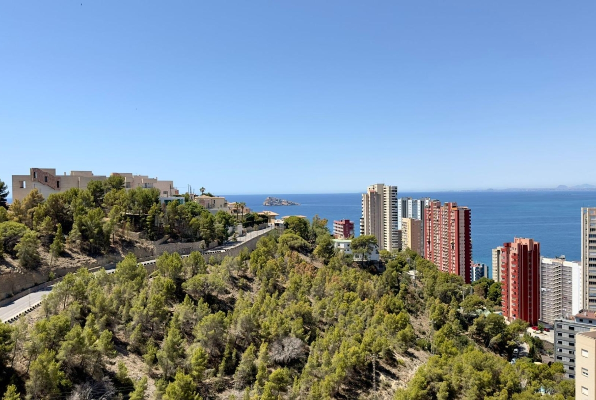 Apartamento con vistas al mar con Licencia Turística en Benidorm