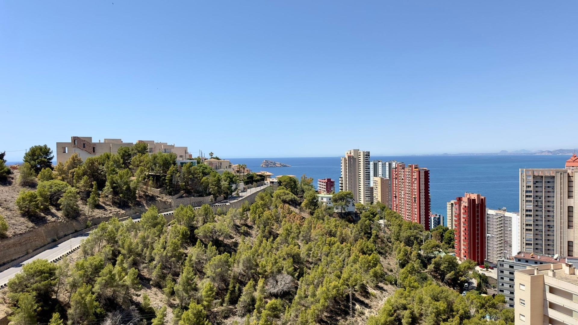 Apartamento con vistas al mar con Licencia Turística en Benidorm