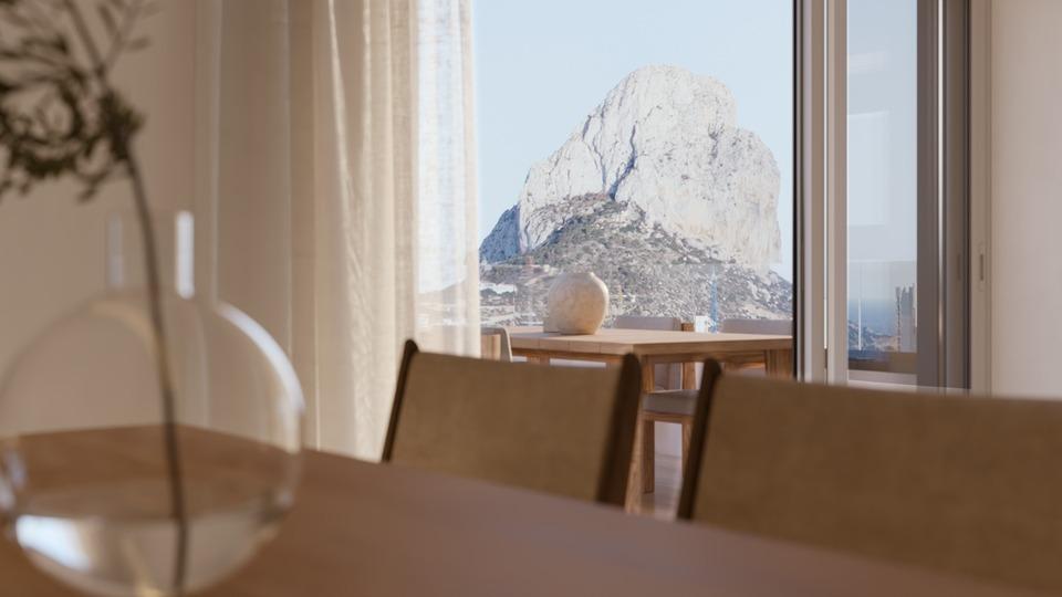Salinas Towers Calpe: Een uitkijkpunt over de Middellandse Zee