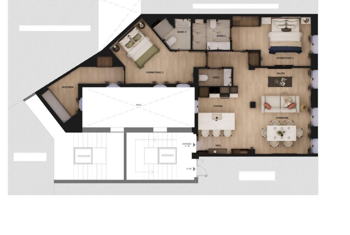 ELEGANT FULLY RENOVATED LUXURY APARTNEMT IN LISTA, MADRID