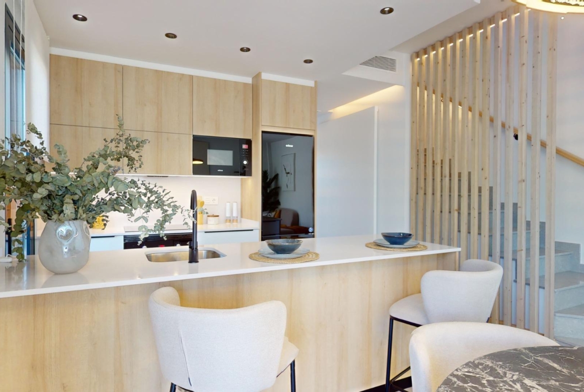 Detached modern villas placed in Roda Golf, Murcia