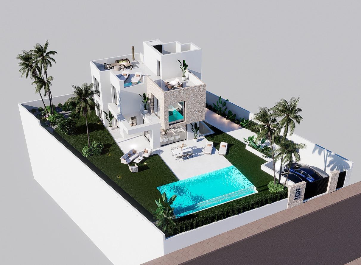 2-19-51 New luxury villas with private pool in Balcón de Finestrat