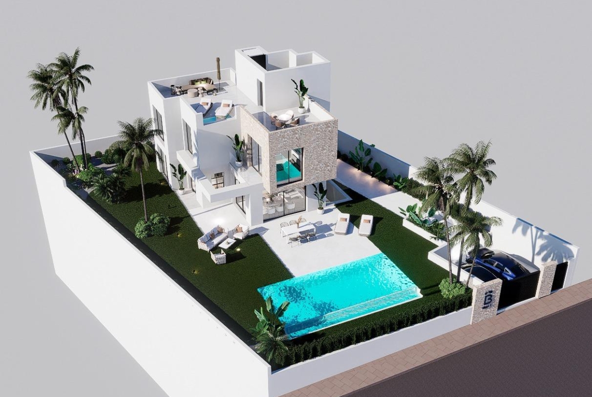 New luxury villas with private pool in Balcón de Finestrat