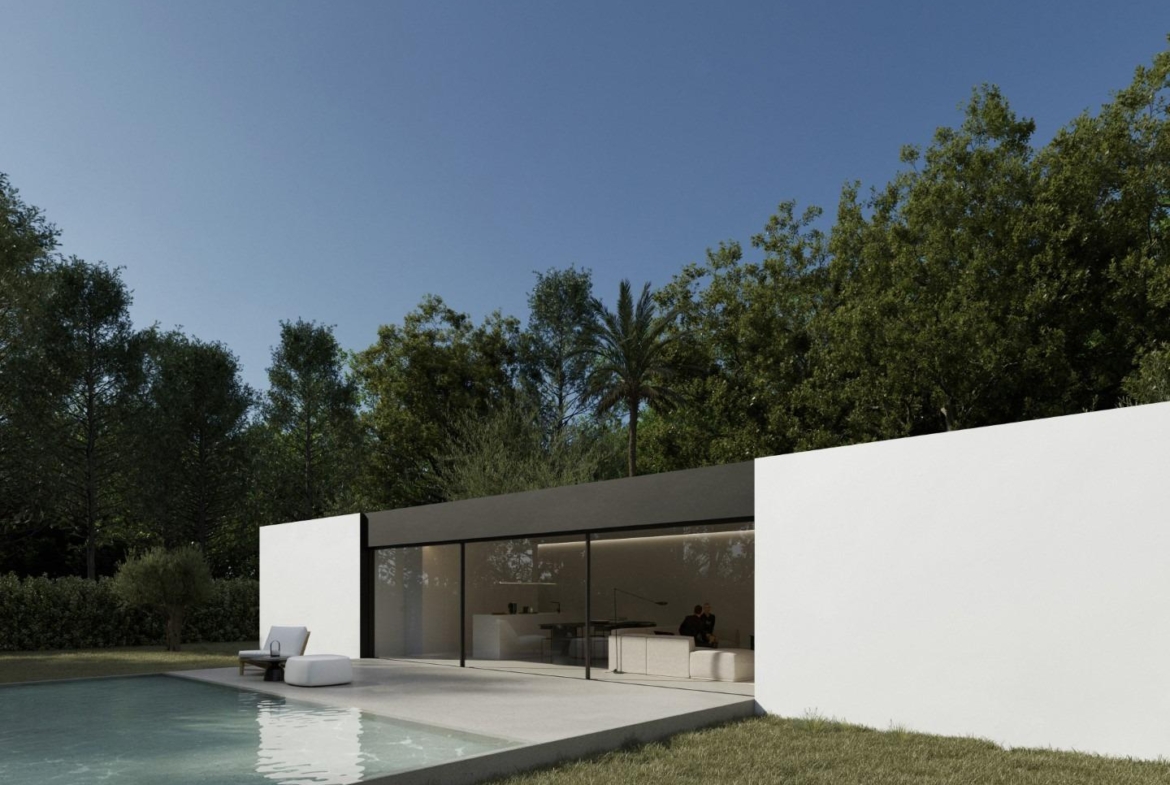 Single-family homes with private pool