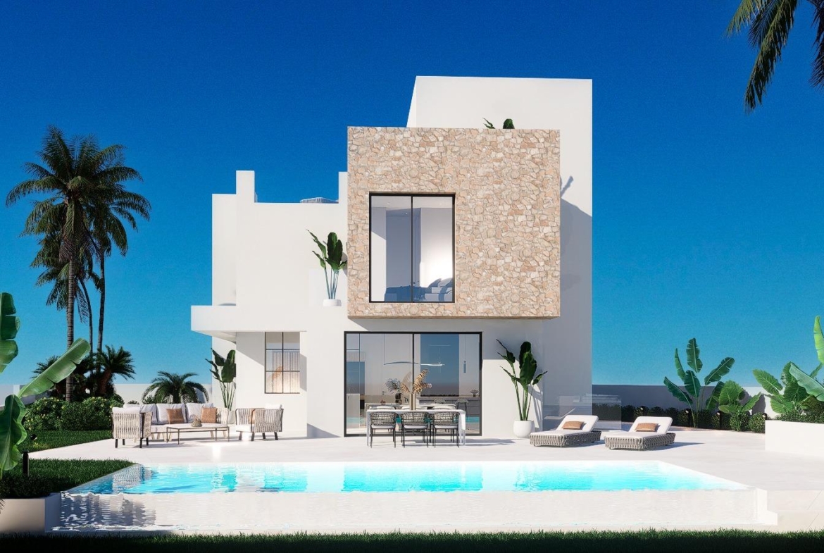 New luxury villas with private pool in Balcón de Finestrat