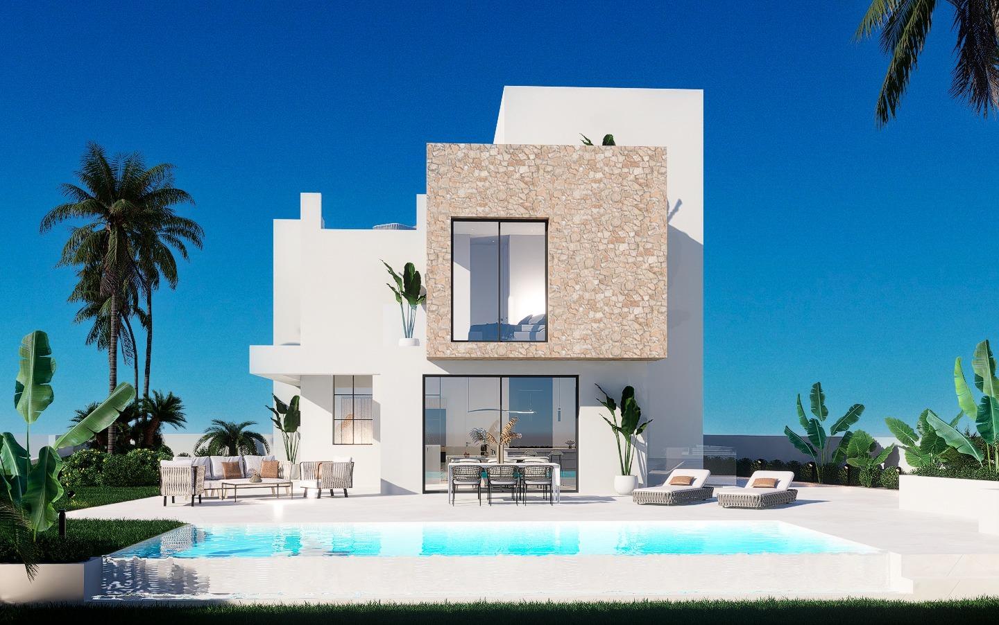 2-2-113 New luxury villas with private pool in Balcón de Finestrat
