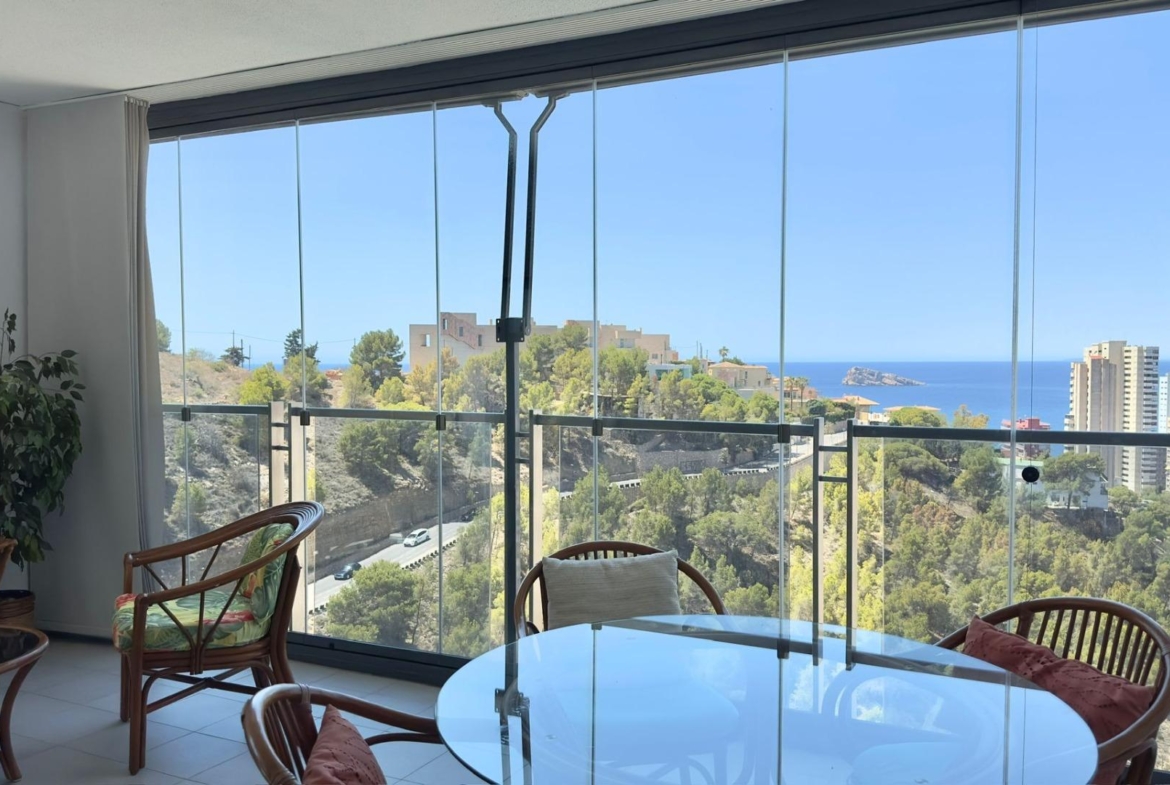 Apartamento con vistas al mar con Licencia Turística en Benidorm