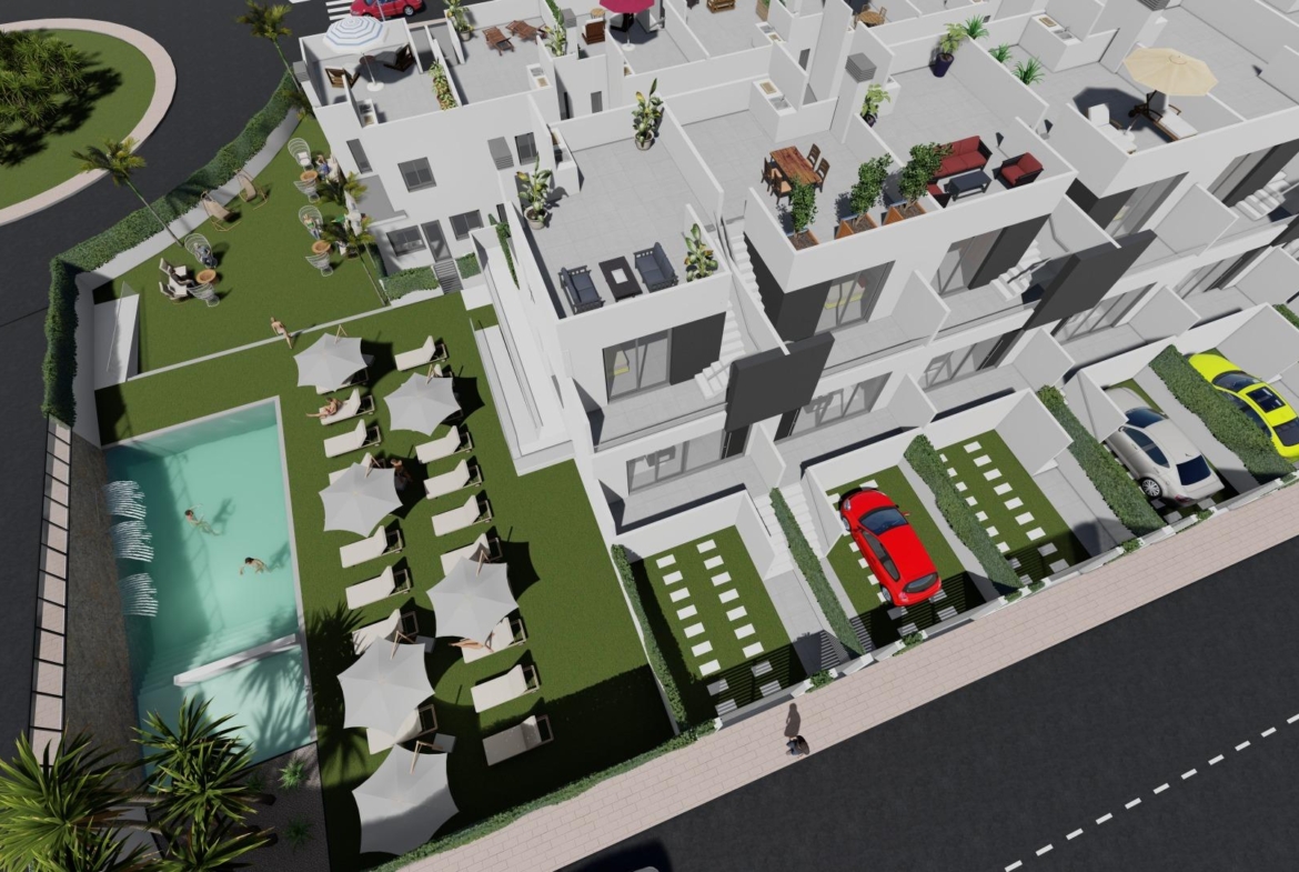 OBRA NUEVA! ADOSADOS EN COX. SOLARIUM 33 M2. TERRAZA 36 M2.GARAJE+TRASTERO. PISCINA