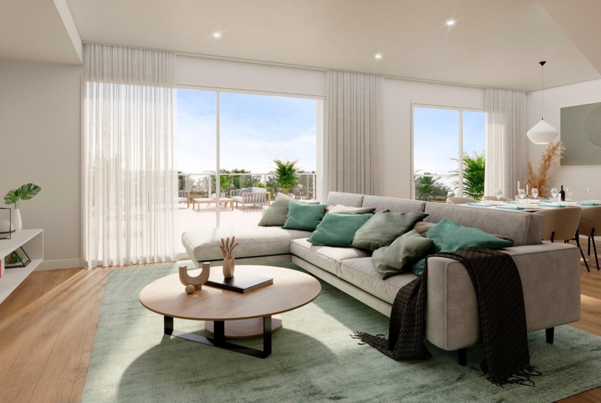 Nieuwe appartementen met garage en berging in Alenda Golf