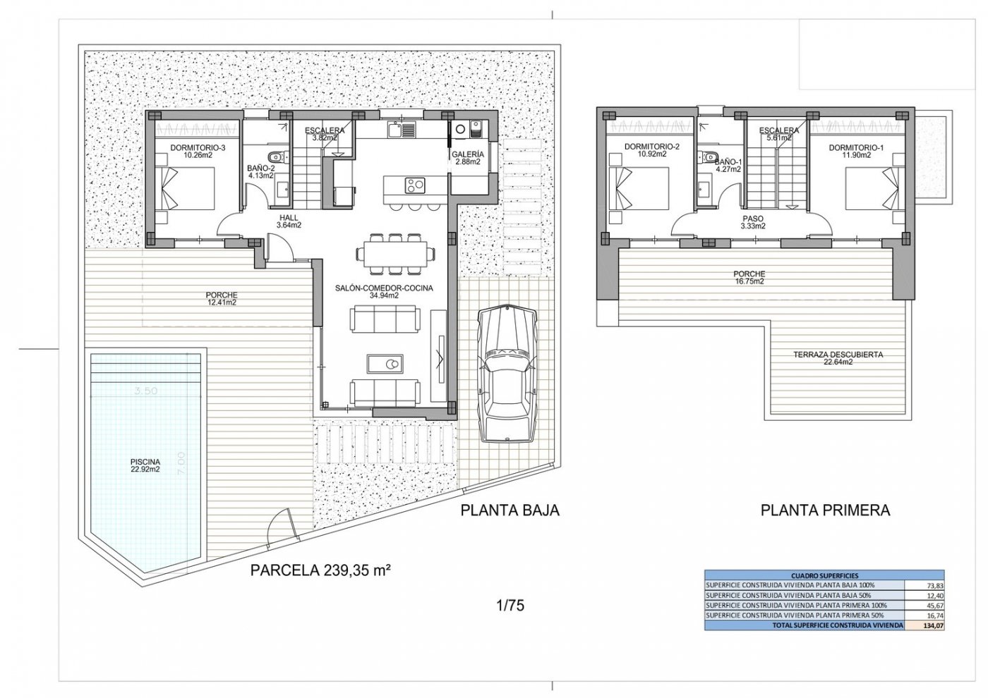 2-2-22 NEW BUILD MODERN VILLAS IN BENIJOFAR