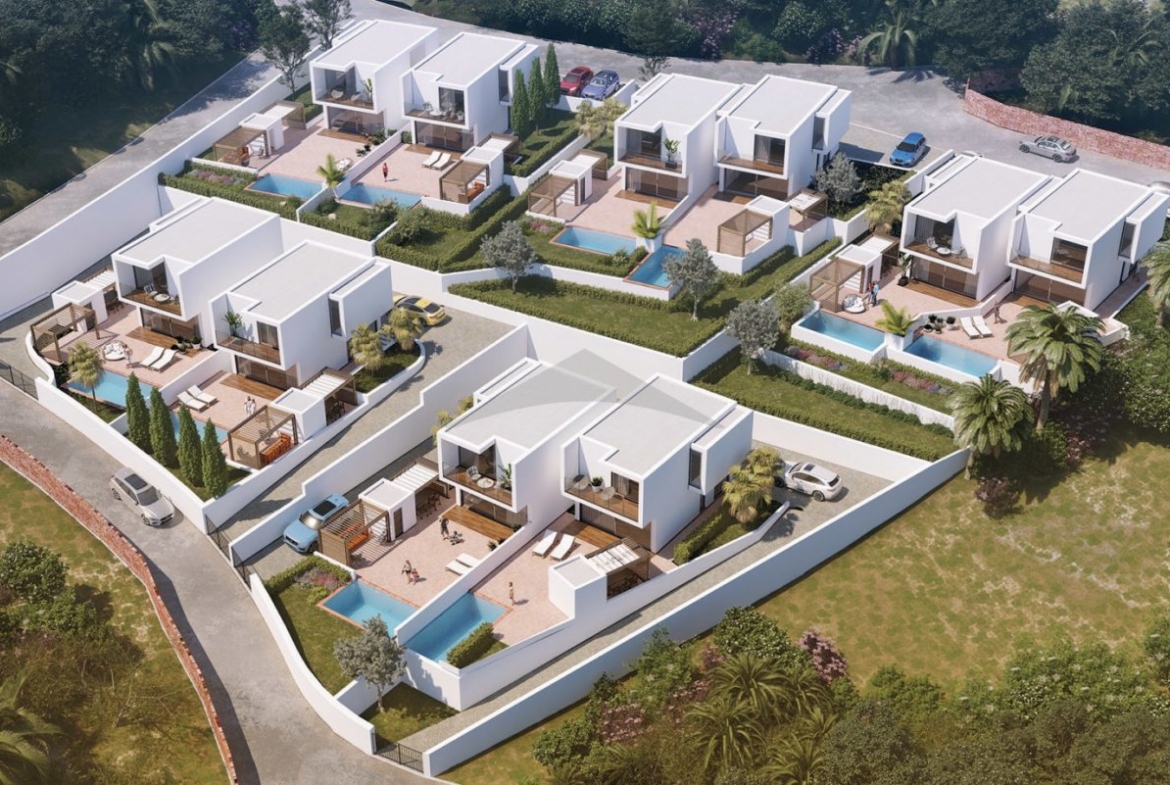 Villas pareadas exclusivas en El Portet de Moraira