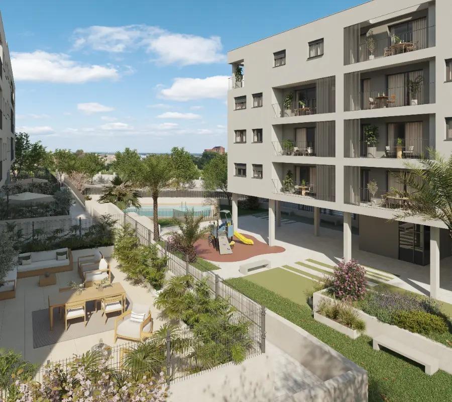 Nieuwe woningontwikkeling Pau-II