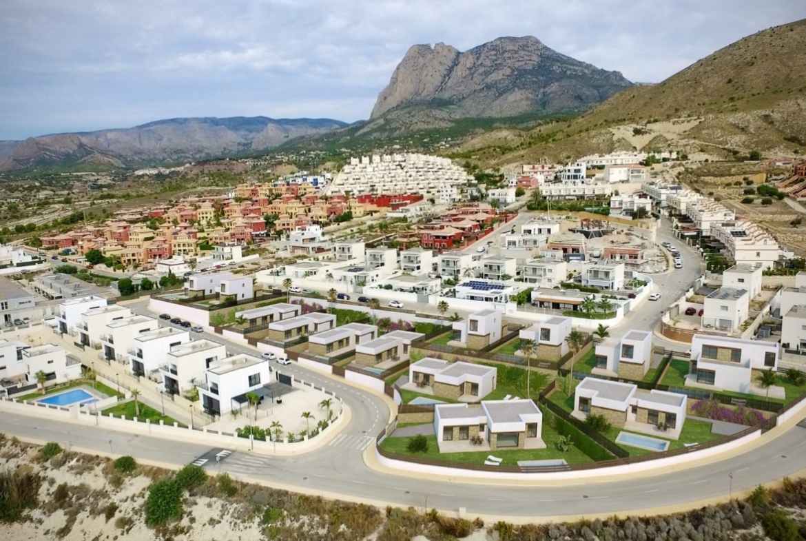 Villas con piscina privada en Balcón de Finestrat, Benidorm