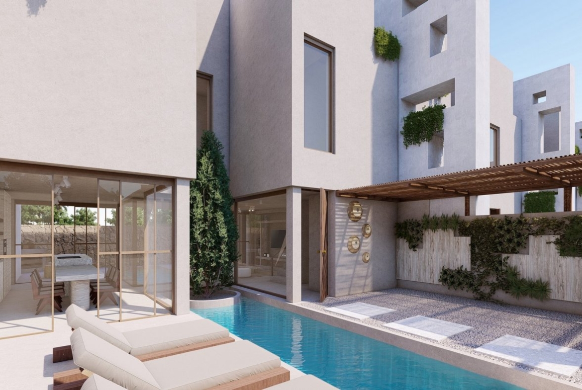 NEW BUILD CORNER TOWNHOUSES IN FORMENTERA DEL SEGURA