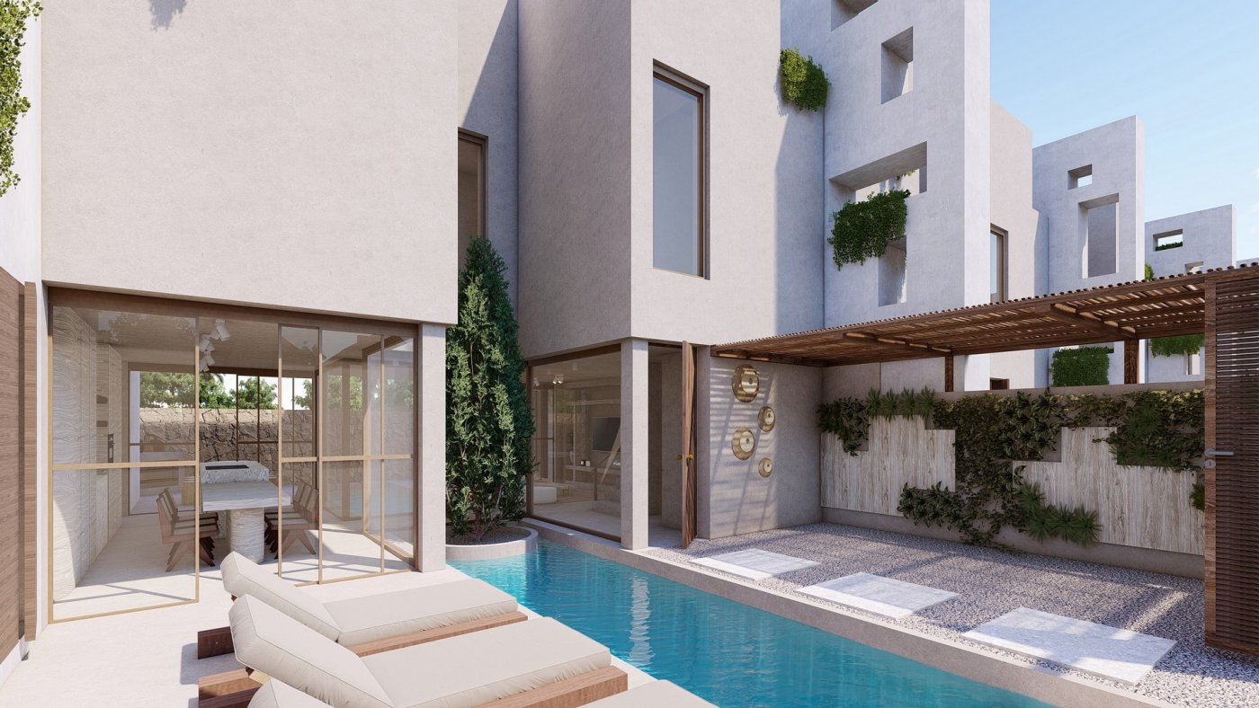 2-2-40 NEW BUILD CORNER TOWNHOUSES IN FORMENTERA DEL SEGURA