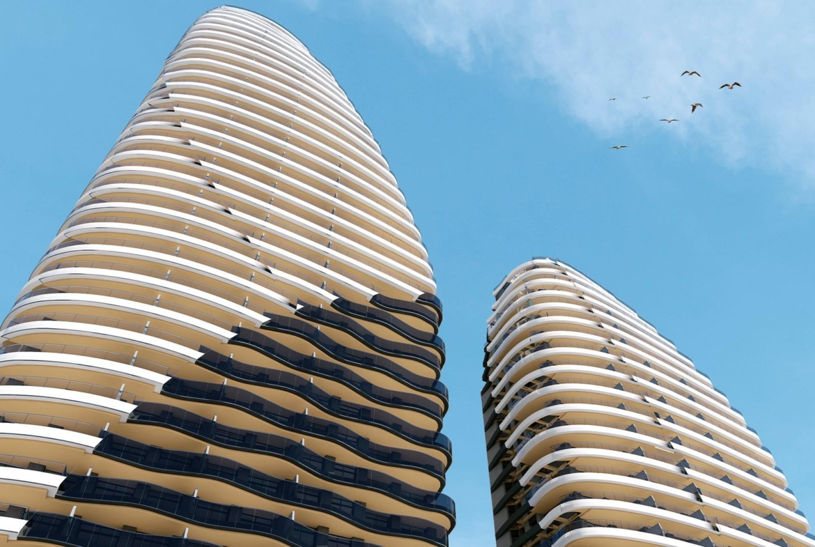 New construction apartments in Poniente beach, Benidorm
