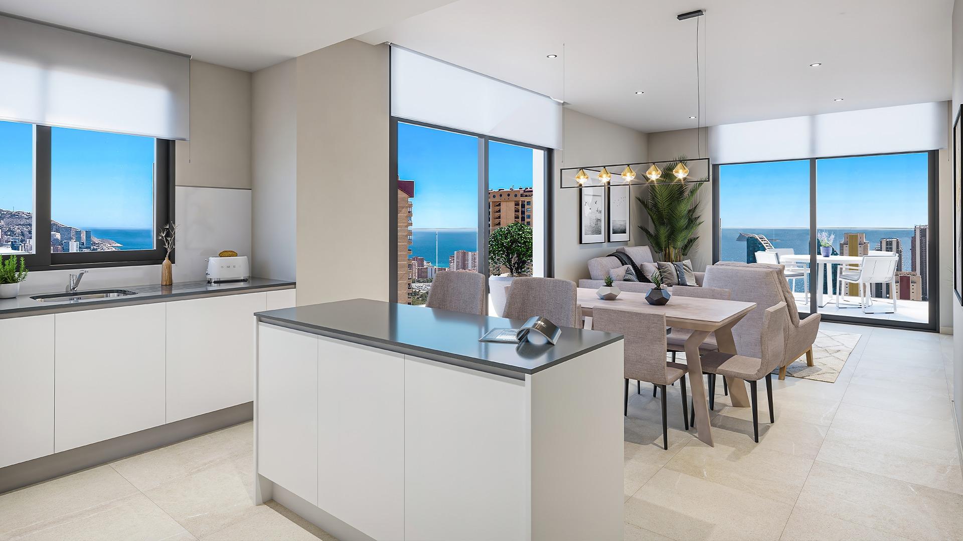 New construction apartments with excellent common areas