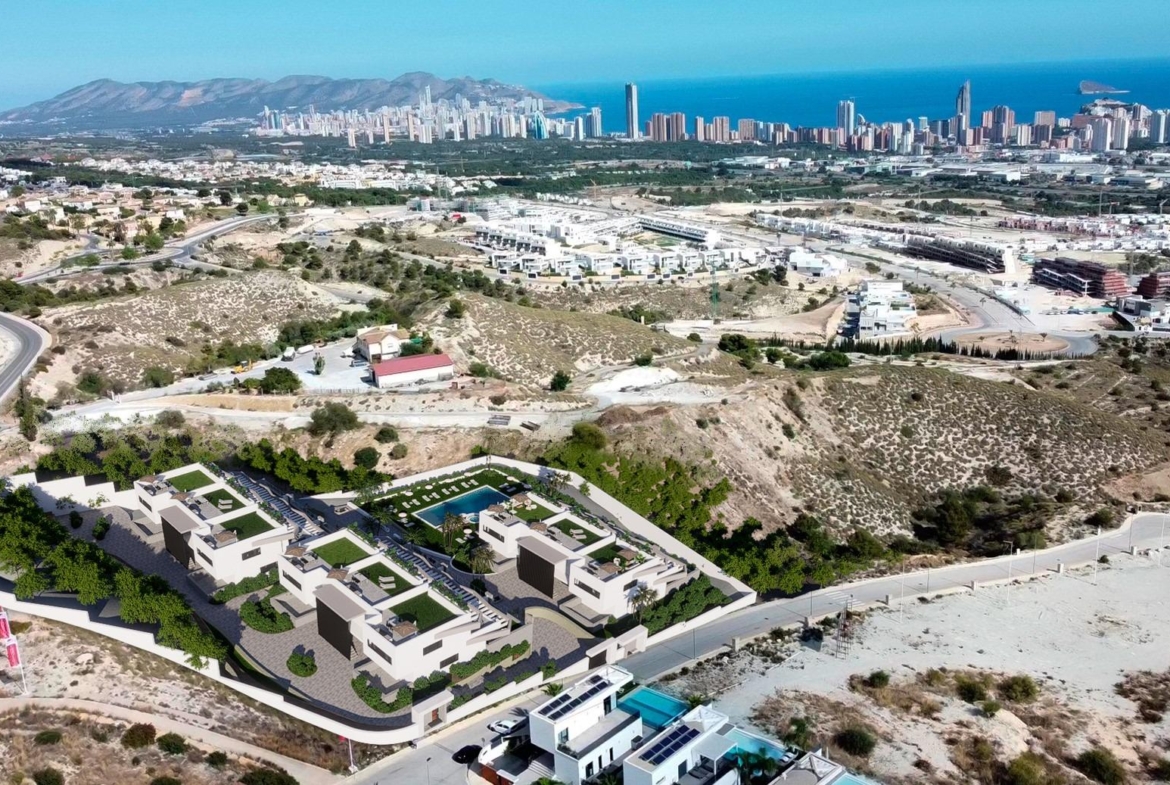 Apartments with large terraces in Balcón de Finestrat