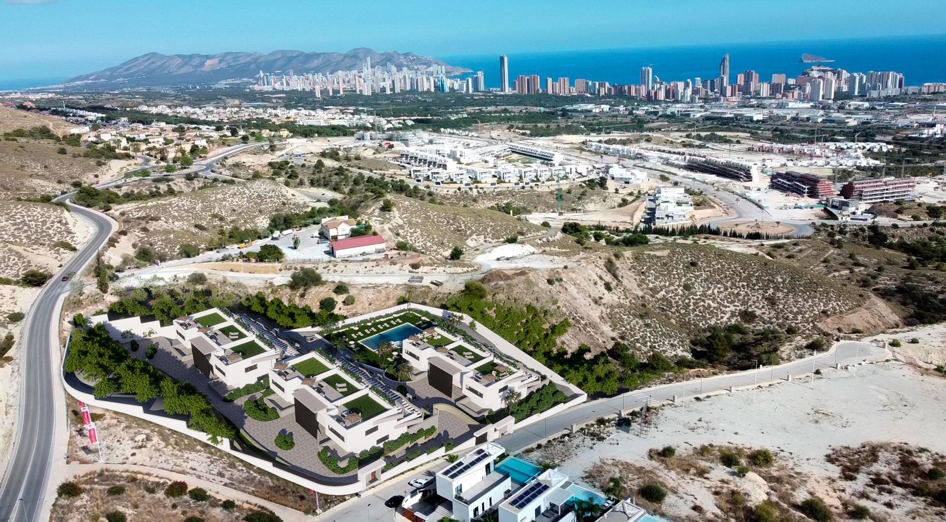 2-2-80 Apartments with large terraces in Balcón de Finestrat