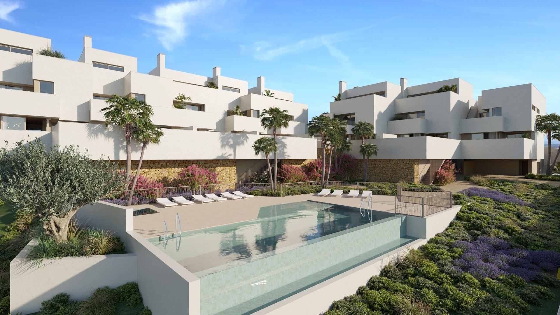 2-2-82 New luxury semi-detached homes with exclusive design with private pool
