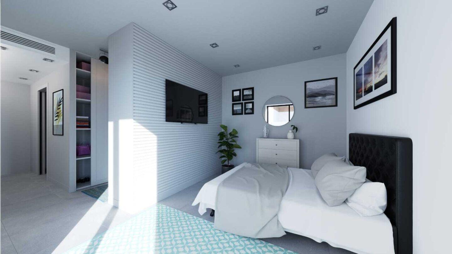 Nieuwe promotie van de begane grond of bovenverdieping bungalow in Pilar de la Horadada