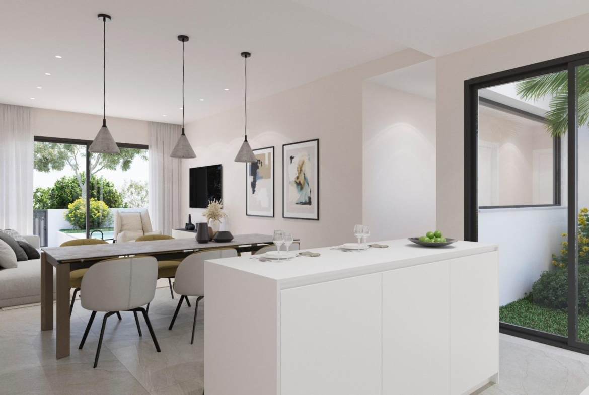 New construction villa with pool in Polop de la Marina