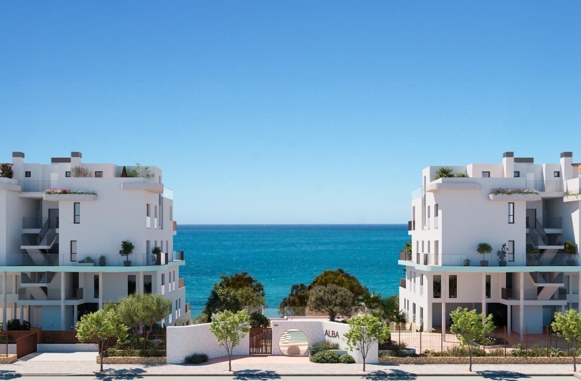 ALBA – Newly built homes on the seafront