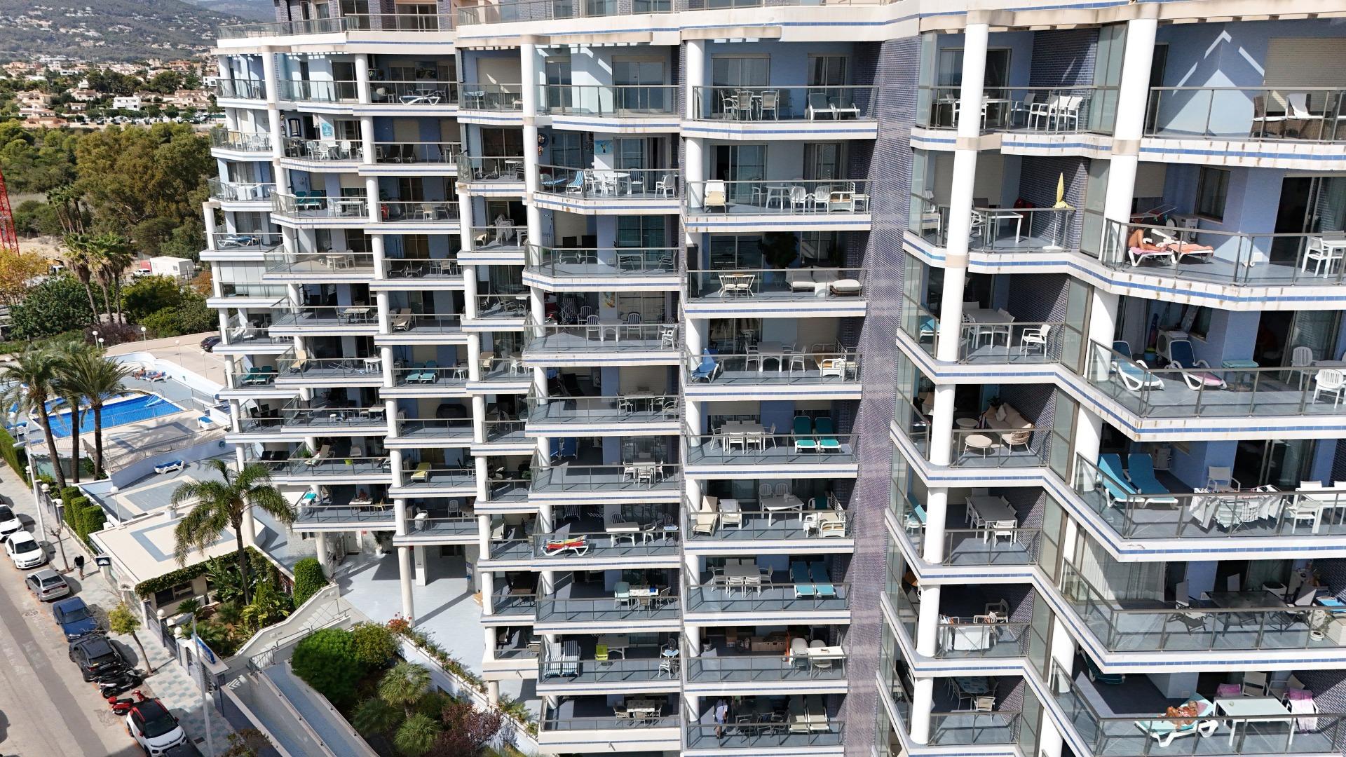 Magnificent apartment with sea views just one minute from the beach in Playa de la Fossa, Calpe