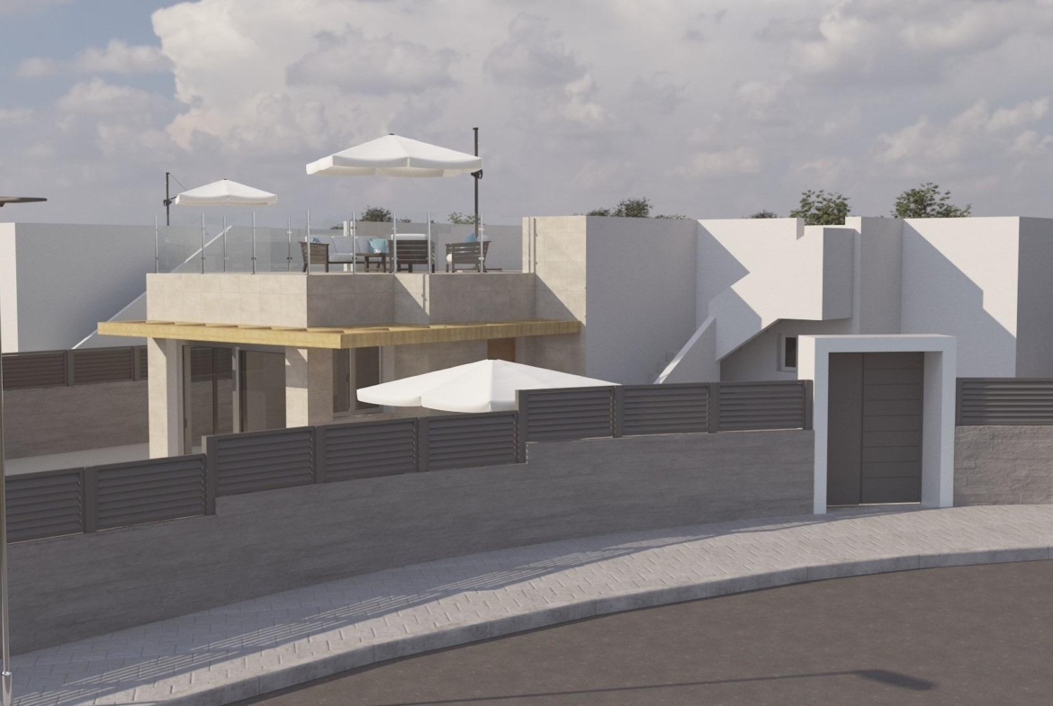 New construction villa with pool in Polop de la Marina