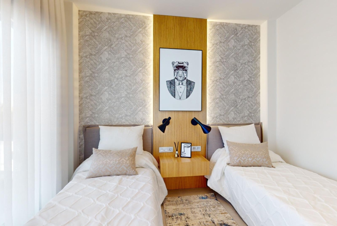 Detached modern villas placed in Roda Golf, Murcia