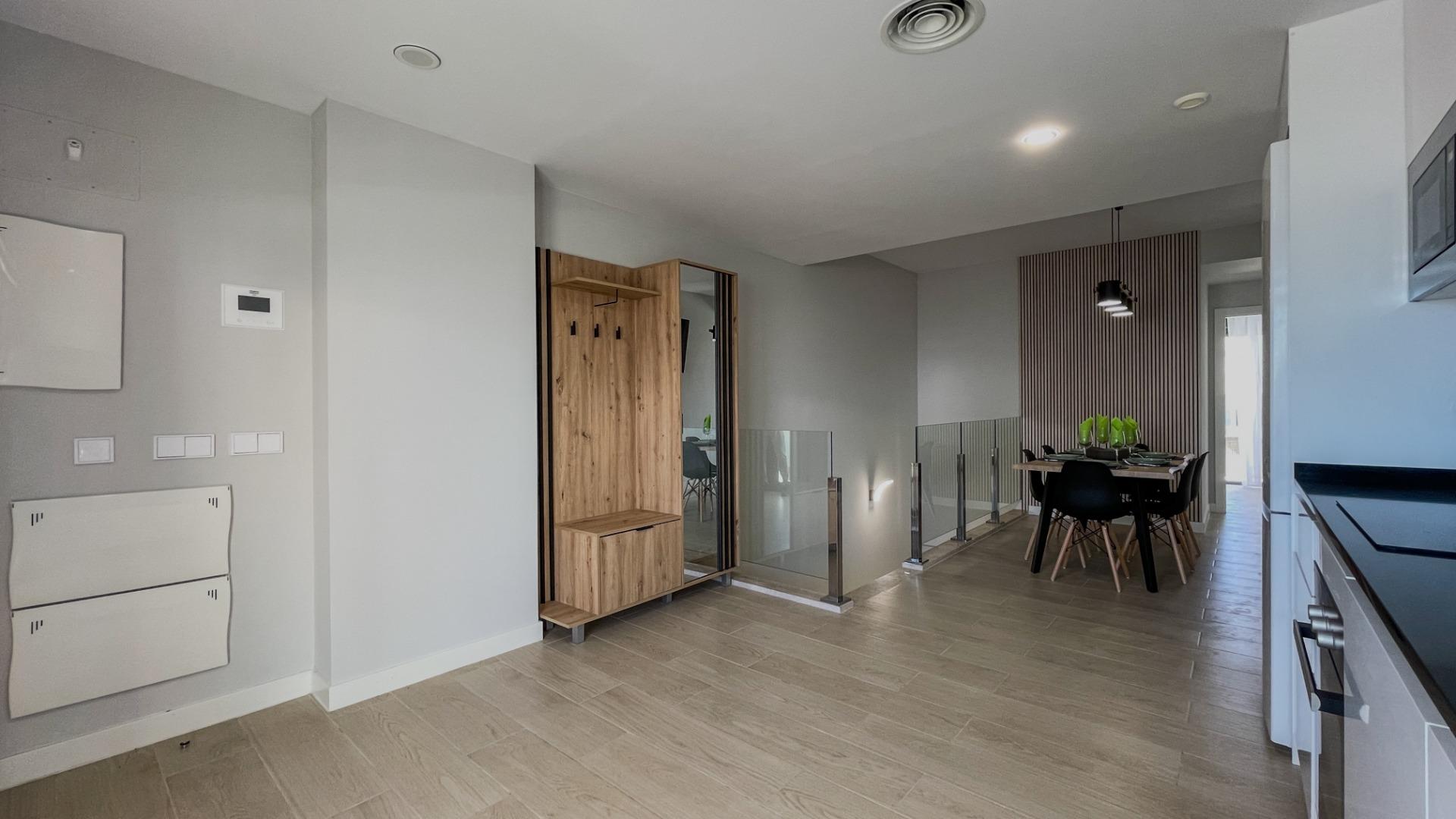 2-23-63 Moderne duplex met 5 slaapkamers in het exclusieve Campirroso complex, Finestrat